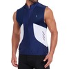 Little Donkey Andy Men's Half Zip Breathable Cycling Vests Reflective
