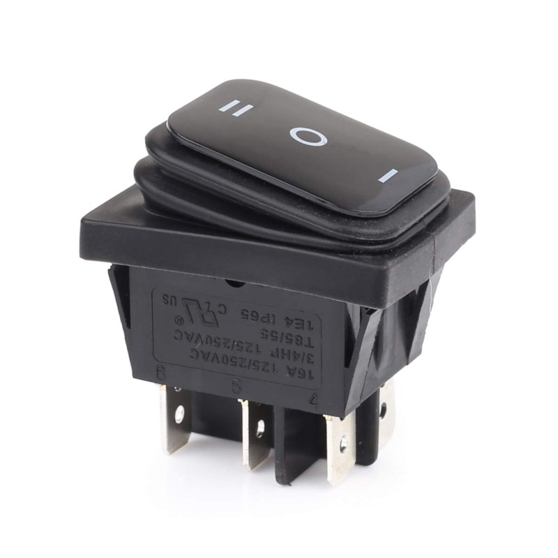 Clyxgs Waterproof Boat Rocker Switch 3 Files ON/Off 16A 125V/250VAC