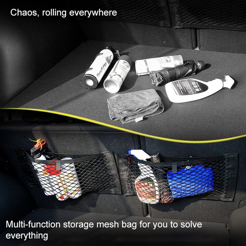 Universal Storage Bag Pocket Cage Auto Organizer Car Back Rear