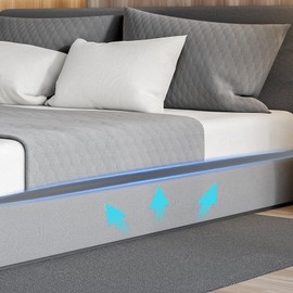 Extra Thick 3.5" Sagging Mattress Support, 60" L High Density Under Mattress Support Board, Memory Foam Pad to Fix Sinking Bed, Firm, Support, Stability - 60x24x3.5