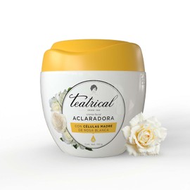 TEATRICAL Crema Facial Aclaradora, Con clulas madre de Budleja Davidii y filtro UV, Tarro con 100g