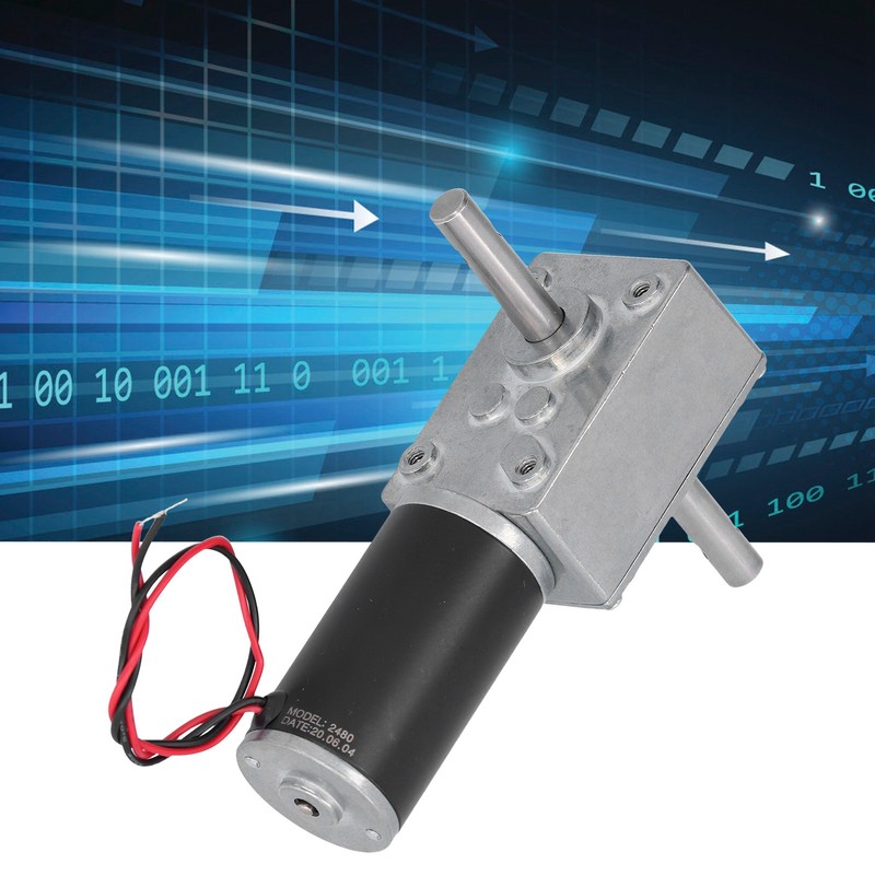 DC Motor Metal Shell Stainless Steel Output Shaft Low Friction