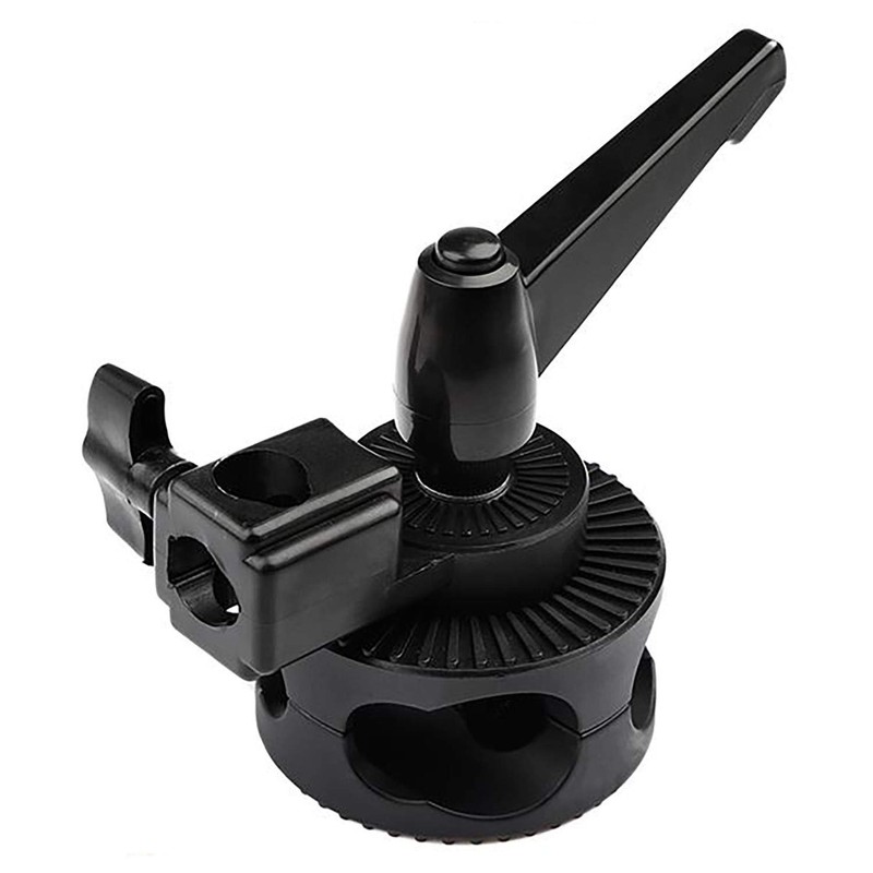 Single Twist Handle Head Clamp Studio Boom Arm Mount Reflector