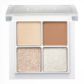 B IDOL The Eye Palette, 104, Instinct Nude Beige, 0.3 oz (8 g), Eyeshadow, 3D Feel, Highlighter