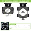 Spurtar Steering Wheel Knob Spinner, 2Pack Universal Car Suicide Knob