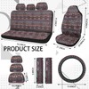 Frienda Baja Saddle Blanket Car Seat Covers Full Set Multicolor