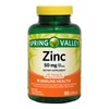 Spring Valley Zinc with Vitamin D Capsules Dietary Supplement, 50