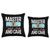 Master Of Band-Aids And Care Nurse Nursing Nurses School Throw