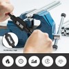 Bestgle Adjustable Tap Wrench Handle, M4-M12 (3/16"-1/2") Tap Handle Reamer