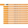 STABILO Fineliner point 88-10er Pack - orange