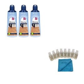 Bona Hardwood Floor Cleaner Refillable Cartridge 3PK Cleaning Kit