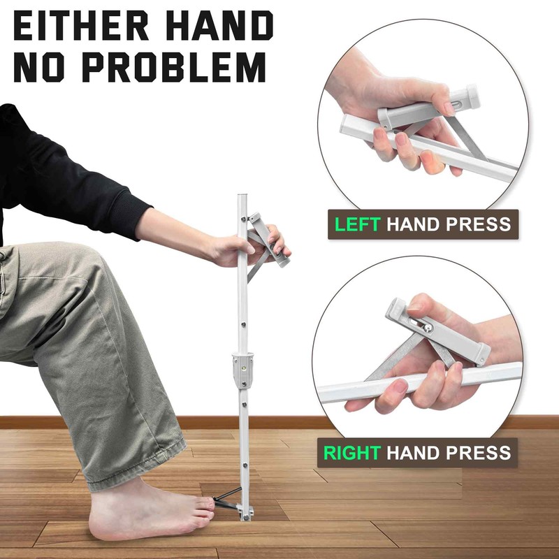 Long Handled Toenail Clippers for Seniors, Obese, Pregnant and Waist