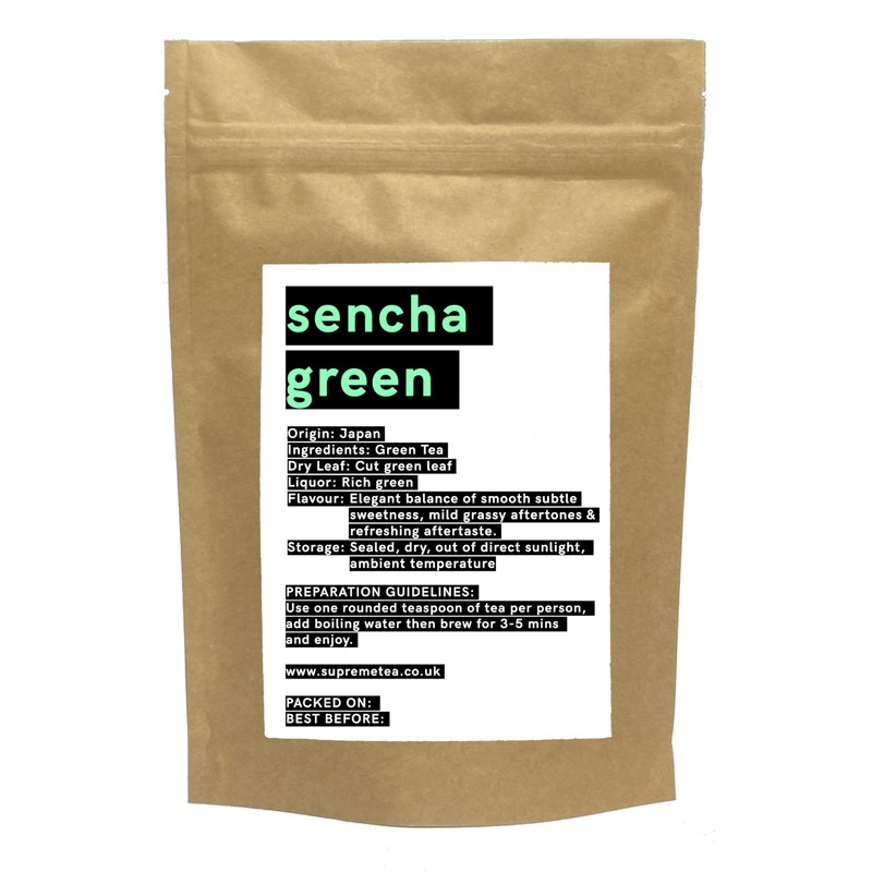 Supreme Japanese Sencha Green Tea | 200g Loose Leaf |