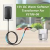 15V DC Power Adapter, Soft Water Transformer, Compatible with V3108-06
