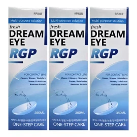 Dream Eye 드림아이 RGP 다목적용액 350ml X 3개 Dream Eye RGP Multi-Purpose Solution 350ml x 3