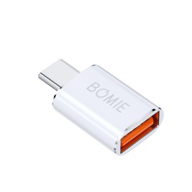 BOMIE USB Type-C Adapter 3A 100W Fast Charging, 10Gbps, High Speed Data Transfer, USB 3.2 Gen2 (Female) to Type-C (Male) Converter Adapter, OTG Compatible, Aluminum Exterior, M-acBook Pro/Air