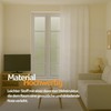 Decorative curtain opaque universal ribbon tape micro satin., White, 140x175