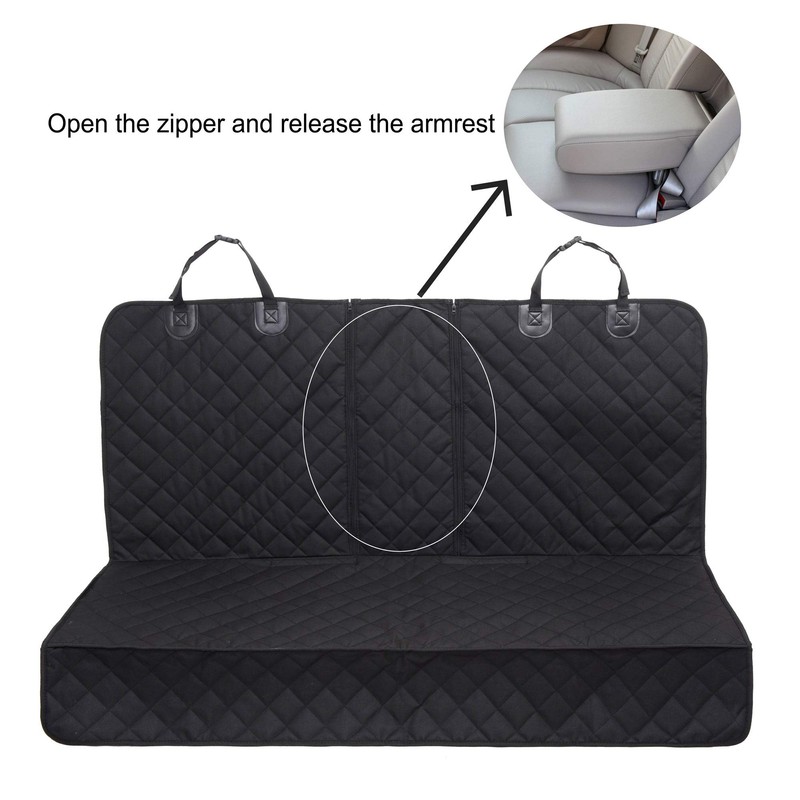 JSTHT Dog Seat Cover, 100% Waterproof Bench Seat Cover Protector
