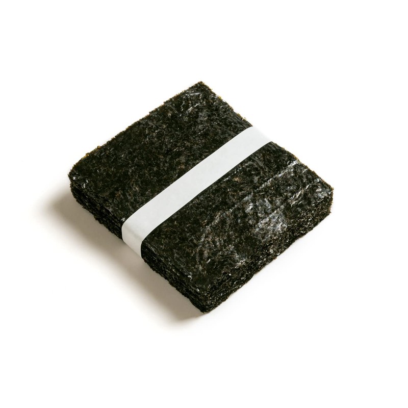 Twice Roasted Seaweed Sheets 7.50 in x 8.25 in (100