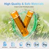 BENNTOP 8 Pack NI-MH AAA Rechargeable Battery for Panasonic,550mah 1.2V