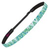Hipsy Women's Adjustable NO SLIP Sports Headbands Multi Color Pack
