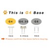 Lamsky G4 LED Bulb Bi-Pin Base AC 12V 24V G4