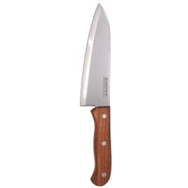 Chef Knife 6 Inch - MATTSTONE HILL Cook's Knife, Kitchen Knife, High Carbon Stainless Steel, Wood Handle