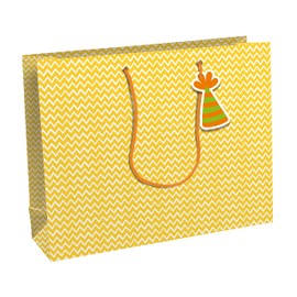 Clairefontaine 32499-6C Gift Bag XL 37.3 x 11.8 x 27.5 cm, Ideal for Voluminous Gifts, Safari, Pack of 1