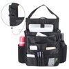 LUXJA Car Front Seat Organizer with Laptop and Tablet Storage