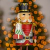 Zaer Ltd. Classic Christmas Nutcracker Galvanized Metal Old School Christmas