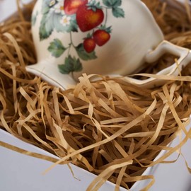 500 g Shredded Paper Brown, Paper Filling Material for Packages, Soft Gift Filling Material for Gift Box/Baskets and Cardboard, Provide Good Protection and Decoration for Gifts