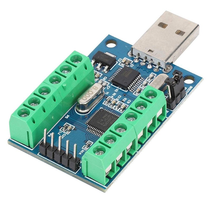 Lazmin Mini USB Data Acquisition ADC Module,USB Interface 10 Channel