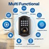 VIVOHOME Keyless Entry Door Lock with Fingerprint, Electronic Keypad Deadbolt