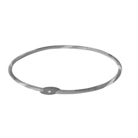 [USA Product] fighting Necklace (Phiten) Necklace Titanium Necklace Titanium Necklace Air Gray 17 (43 cm)