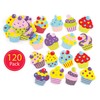 Baker Ross AR195 Cupcake Foam Stickers for Children Creative Art