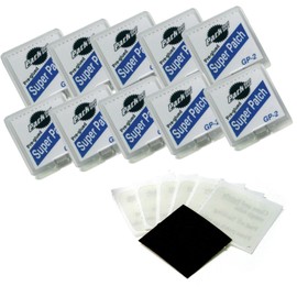 Park Tool GP-2 Pre-Glued Super Patch Puncture Repair Kits (Pack of 10)