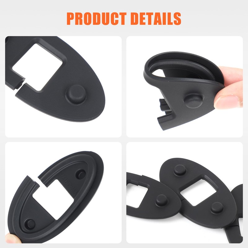 Door Lock Latches Cover Compatible with Toyota Tacoma 2024 2025