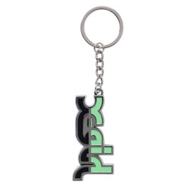 X-Girl ATHLETIC LOGO KEY CHARM Women's Accessories, LtGREEN