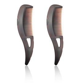 Lyvixora 2 PCS Dandruff Comb - Dandruff Remover Brush for Scalp Massage, Psoriasis & Itch Relief, Fine Tooth Scalp Comb for Women Men Kids, Hair Detox Tool to Remove Greasiness & Flakes​