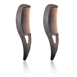 Lyvixora 2 PCS Dandruff Comb - Dandruff Remover Brush for Scalp Massage, Psoriasis & Itch Relief, Fine Tooth Scalp Comb for Women Men Kids, Hair Detox Tool to Remove Greasiness & Flakes​