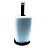 Royal Cuisine Freestanding Black Metal Tissue Roll Paper Towel Pole