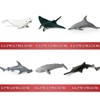 Megalodon Great White Shark, Sea Animals, Fish, Animal Set, 11