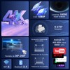 Proyector 4k, Mini Proyector Portatil con Android, Proyectores Inteligente 200