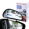Car Blind Spot Mirrors(5.12 * 2.75in), Adjustable Auxiliary Universal Wide