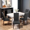 Yugarlibi Dining Chair Covers Set of 6 Stretch Chair Slipcovers