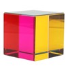 Color Cube Optical 6 Sides Cube Optical Cube Prism for