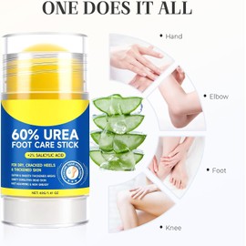Crema Hidratante Y Antigrietas Para Pies Con 60% De Urea, 2026. Crema Para Pies Mejorada Que Hidrata Y Alivia Las Grietas Y La Sequedad. Repara E Hidrata Los Pies Secos Y Agrietados (1)