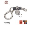 Highstyle Tochigi Leather & Carabiner & Reel Key & Minascan