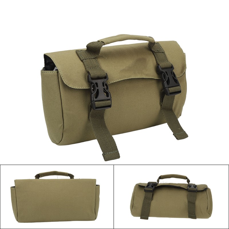 Travel Portable Makeup Bag Multifunctional Canvas Outdoor Camping Gas Canister