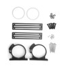 Computer Water Tank Cylindrical Transparent Sideout PC Cooling System 4‑Hole